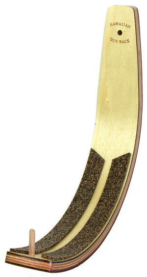 Hawaiian Gun Surfboard Rack Maple