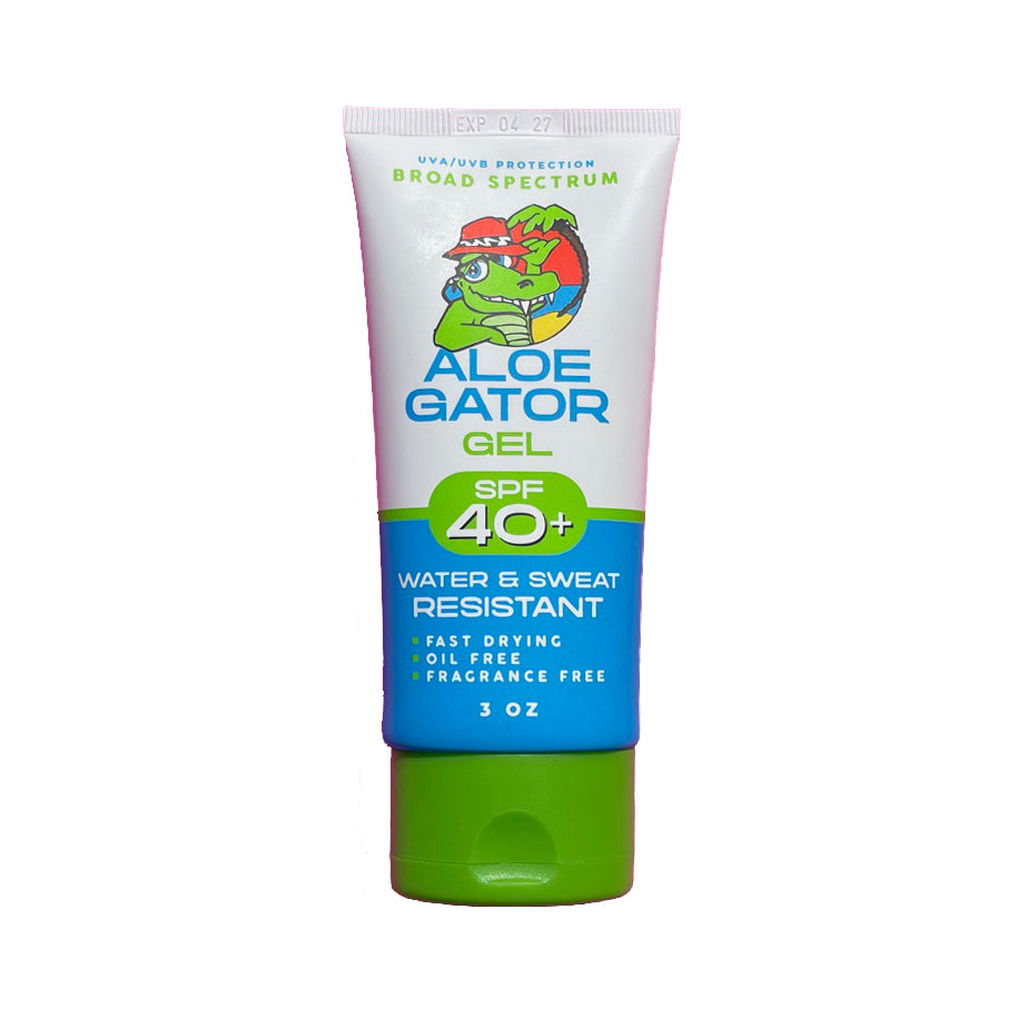 Aloe Gator SPF 40 3oz Gel Sunscreen