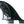 FCS II MR PC Twin Fin Set (Black/White)