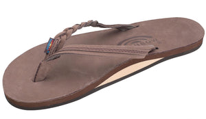 Rainbow Flirty Braidy Womens Premier Leather Sandals