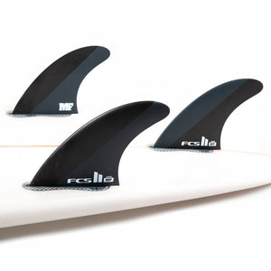 FCS II MF Neo Carbon Large Thruster Surfboard Fins