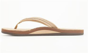 Rainbow Madison Women's Leather Flip Flops