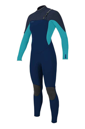 O'Neill Women's Hyperfreak 4/3+mm Chest Zip Wetsuit