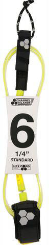 Channel Islands 6' Hex Standard Surfboard Leash