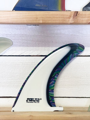 Rainbow Fin Co. 8.5" Azul Single Fin