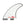 FCS II Harley Quad Surfboard Fin Set
