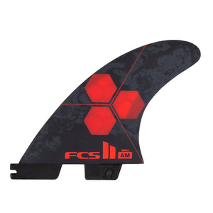 FCS II AM PC Thruster Surfboard Fin Set-Small (55 - 70Kg / 120 - 155 Lbs)