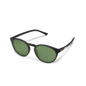Suncloud Metric Matte Black/ Green Sunglasses