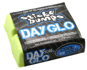 Sticky Bumps Surfboard Day Glo Cool/Cold Surf Wax