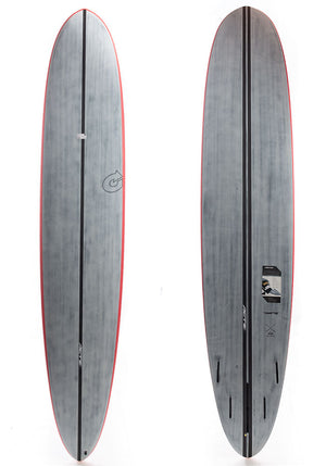 Torq 9'1 Don HP ACT Red Rails Longboard