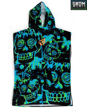 Creatures of Leisure Grom Surf Poncho Cyan Green