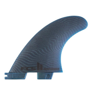 FCS II Performer Neo Glass Small Thruster Surfboard Fin Set