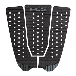 FCS Kolohe Tread-Lite Surfboard Traction Pad Black/Charcoal
