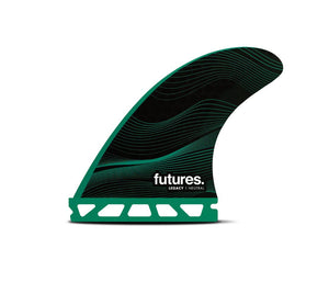 Futures F6 Legacy HC Thruster Surfboard Fin Set