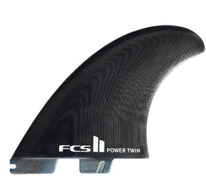 FCS II Power Twin Fins with center Stabilizer fin