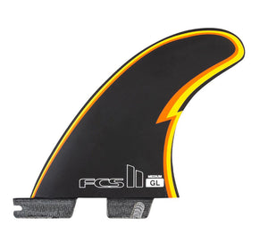 FCS II GL PC Medium 5 Fin Surfboard Fin Set