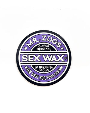 3" Sex Wax Sticker