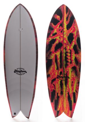 Lost 5'2 Round Nose Fish Retro Surfboard