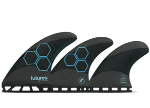 Futures AM1 Techflex 5-Fin Surfboard Fin Set-Medium