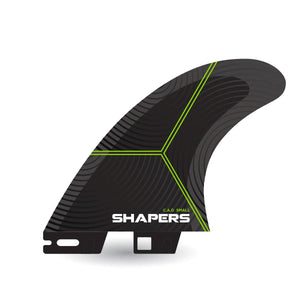 Shapers C.A.D. Thruster Small FCS2 Compatible All-Around Fin Set
