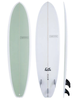 Modern 7'6 Falcon Olive Surfboard