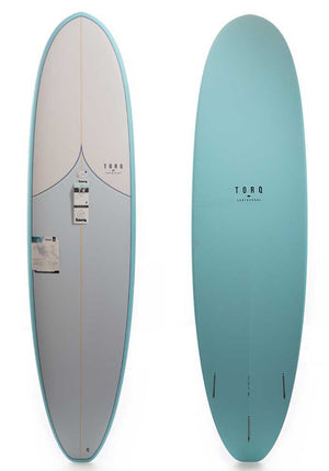 Torq 7'4 V+ Vortex Blue Funboard Surfboard