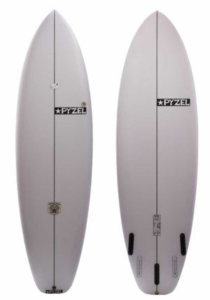 Pyzel 6'6 White Tiger Surfboard