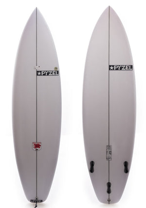 Pyzel 6'4 Red Tiger Surfboard