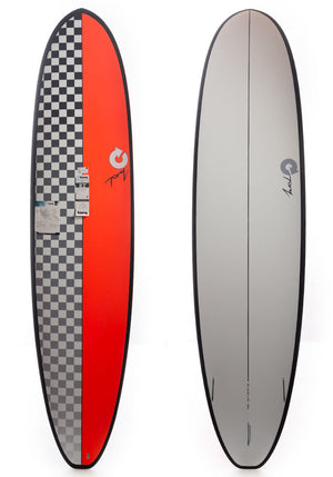 Torq 8'2 V+ Checkers Funboard Surfboard