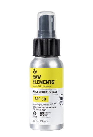 Raw Elements SPF 50 Face + Body Spray