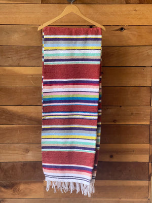Cotton Serape Saltillo 84"x58"
