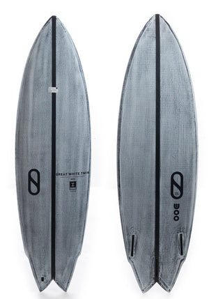 Great White Twin 5'6 IB Volc Shortboard