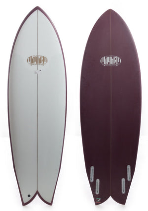 Lost 5'10 Round Nose Fish Retro Revamp23 Surfboard