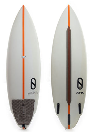 Used Firewire 5'8 Flat Earth Surfboard