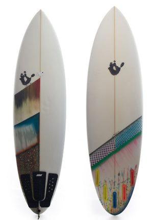 Used 6'1 Justin Swartz Shortboard Surfboard