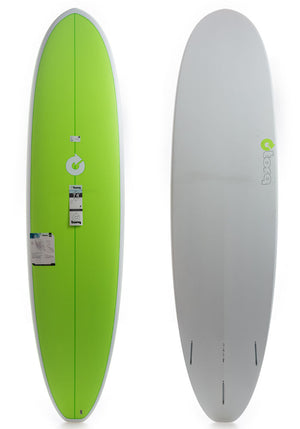 Torq 7'4 V+ Lime Deck Funboard Surfboard