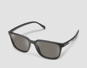 Suncloud Boundary Matte Black / Polar Gray Lens Sunglasses