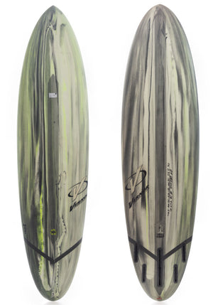 Used 7'2 Verner Tree Hugger Mid Surfboard