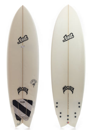 Used 6'2 Round Nose Fish Hybrid Surfboard