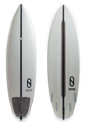 Used Firewire 6'6 Sci-Fi 2.0 Surfboard W Future Fins