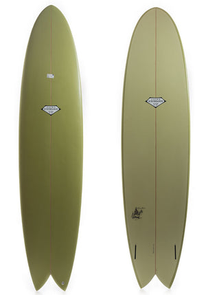 Used Jacks Ranchero 7'8 Fish Surf Board