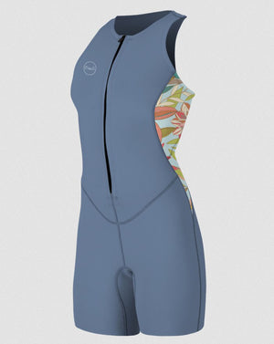 O'Neill Womens Bahia Front Zip Shorty