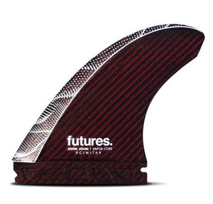 Futures JJF Scimitar Vapor Core Surfboard Fins Size Large