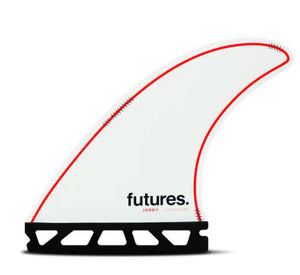 Futures Jordy Medium White/Red Surf board Fins