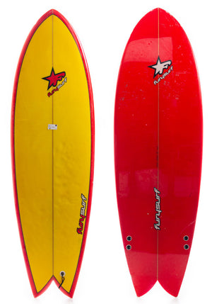 Used Fury 6'0 Fish Surfborad
