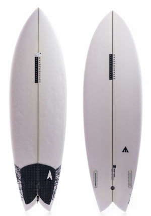 Used HS 5'9 Hypto Krypto Twin Fish Surfboard