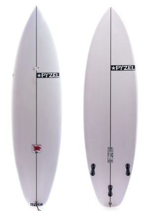 Pyzel 6'3 Red Tiger Surfboard