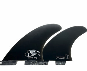 FCS II CI x Dane Reynolds DD2 Large Thruster Surfboard Fin Set