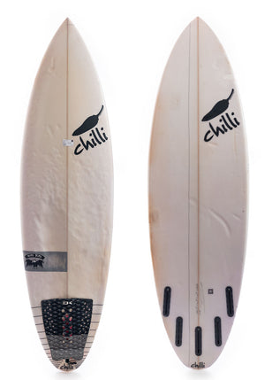 Used CHILLI RARE BIRD 6'0 FUT/5 SURFBOARD