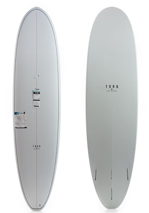 Torq 7'4 V+ Olive Pattern Funboard Surfboard